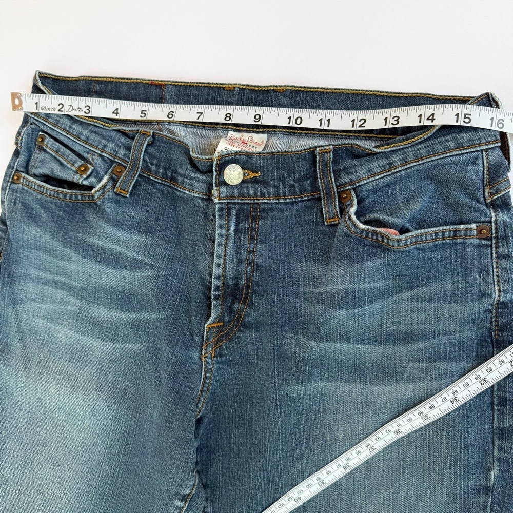 Woman’s Vintage Lucky Brand🍀 Denim Jeans Size 30​ - Picture 9 of 11